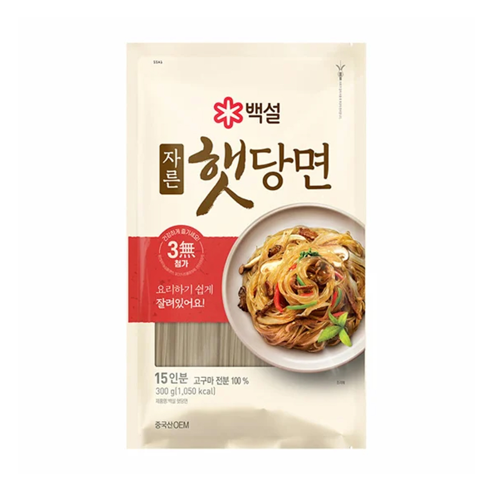 [백설] 자른 햇당면300g