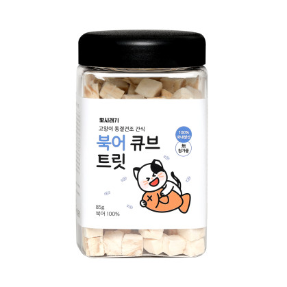 뽀시래기 고양이 동결건조 북어 트릿 85g