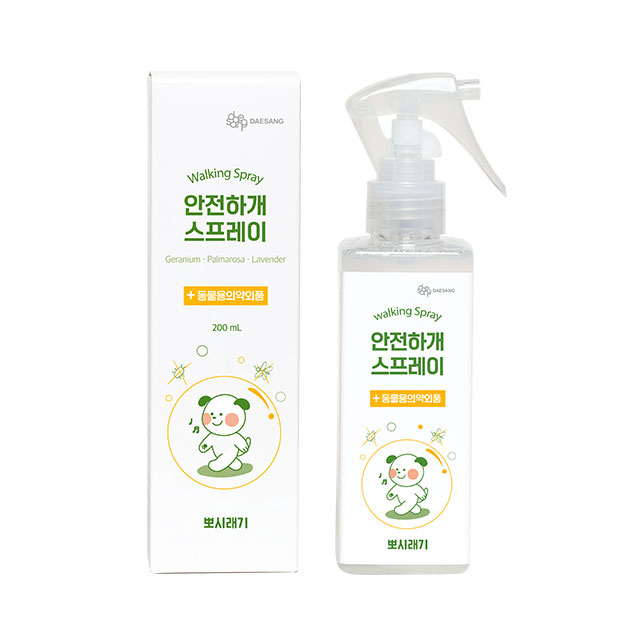 뽀시래기 안전하개 산책 스프레이 200ml