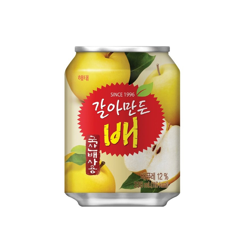 [해태]갈아만든배 238ml