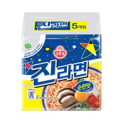 오뚜기 진라면 순한맛 멀티 (120GX5)