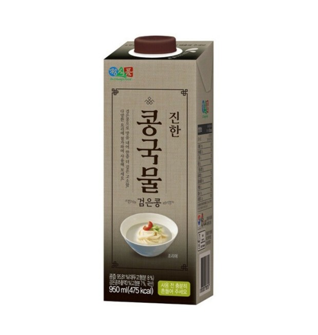 정식품 간단요리사 진한 콩국물 검은콩 950ml