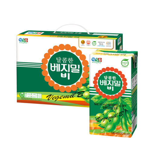 정식품 달콤한 베지밀B 190ml 24팩