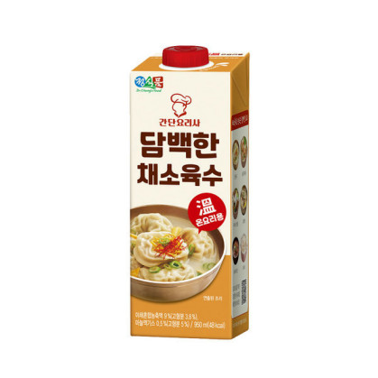 정식품 간단요리사 담백한 채소육수 950ml