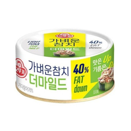 오뚜기 가벼운참치 더마일드 135g