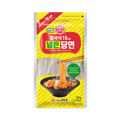 오뚜기 중국식 18MM 넓은당면 300g