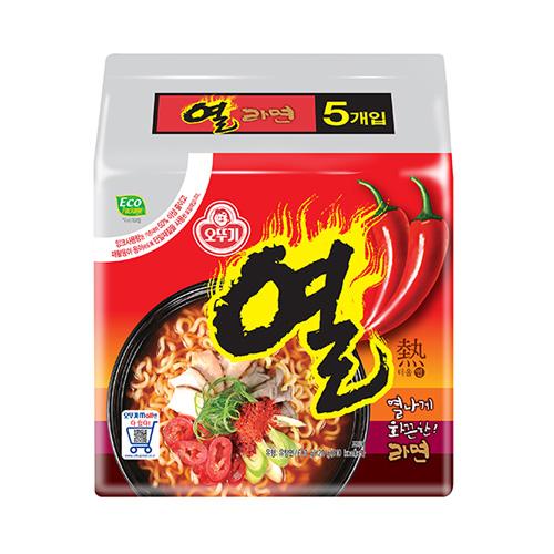 오뚜기 열라면 멀티팩 120g 5개입