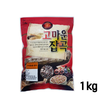 [정성] 국내산 찰흑미 1kg