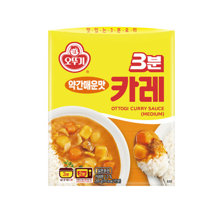 [오뚜기] 3분카레약간매운맛 200g