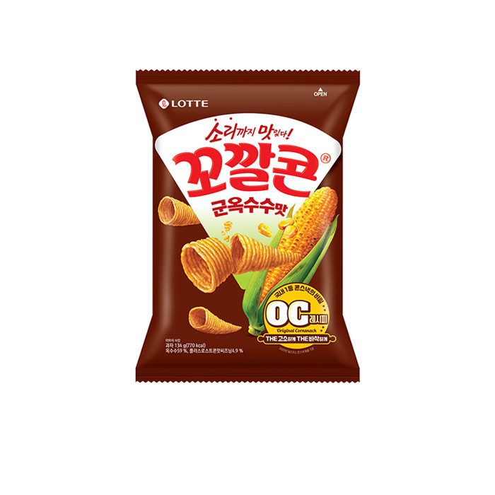 [롯데] 꼬깔콘 군옥수수맛 134g