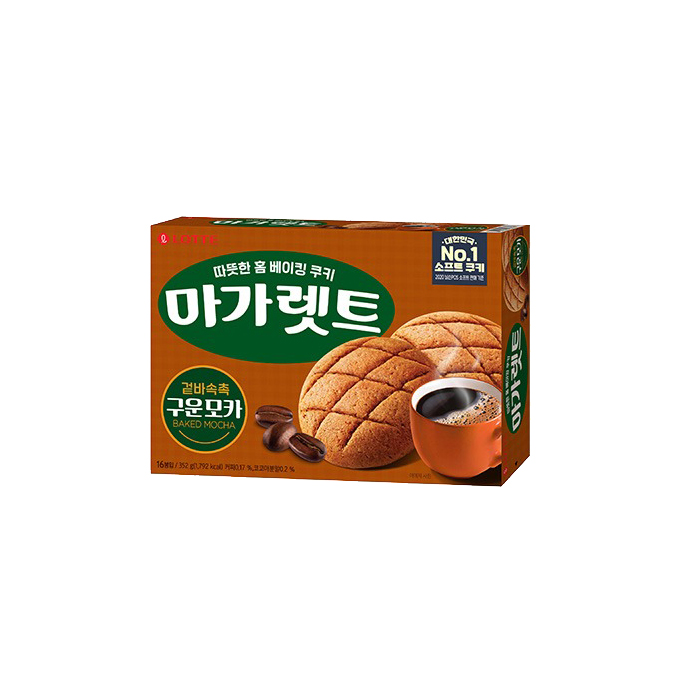 [롯데] 마가렛트 구운모카 352g