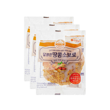 [롯데] 기린 달콤한 땅콩 소보로 75 g