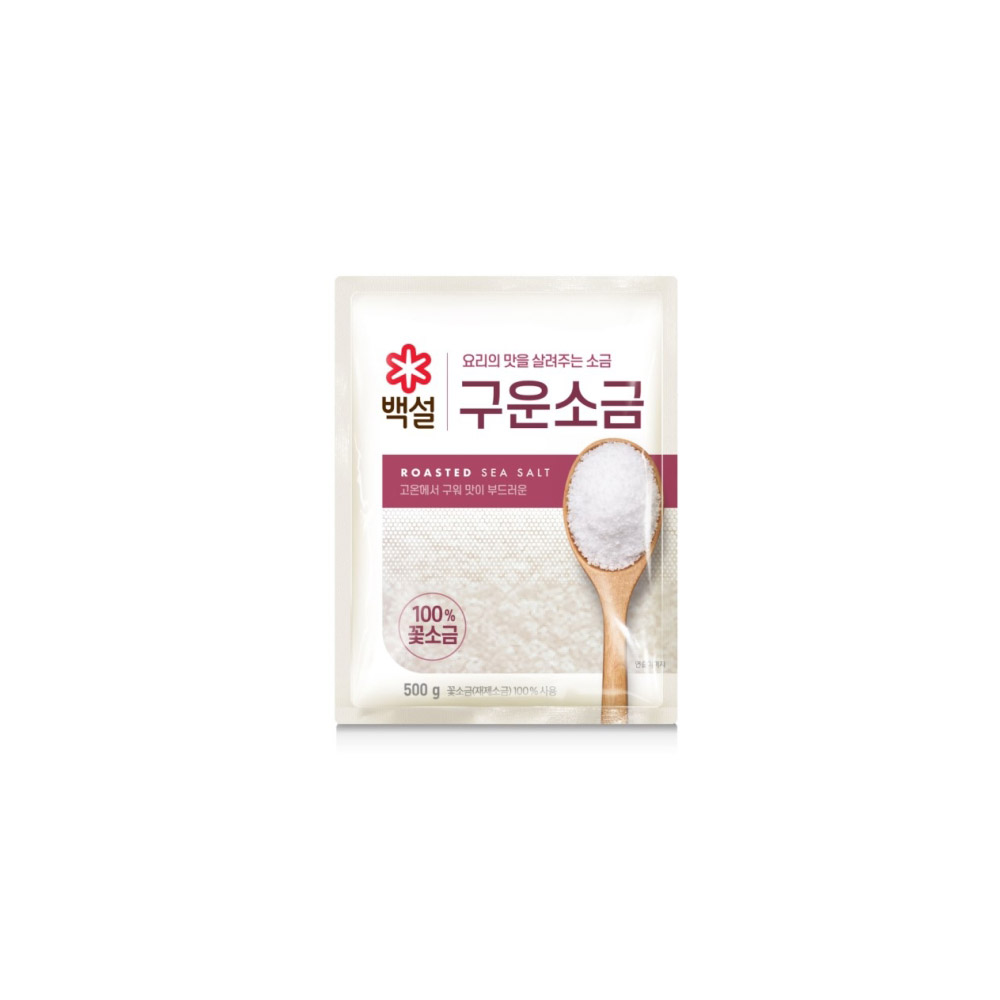 [백설] 구운소금 500g