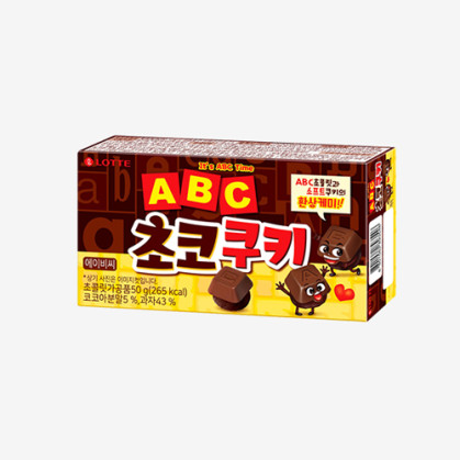 [롯데] ABC초코쿠키 50g