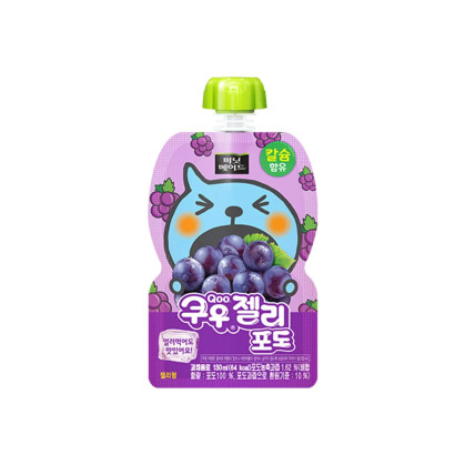 [코카콜라] 미닛메이드 쿠우 젤리 포도 130ml