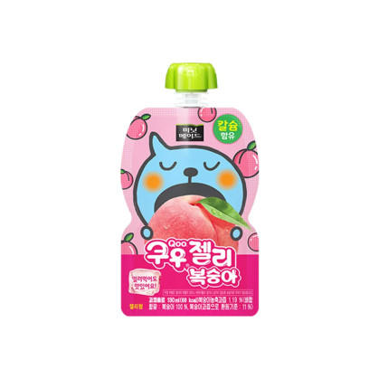 [코카콜라] 미닛메이드 쿠우 젤리 복숭아 130ml